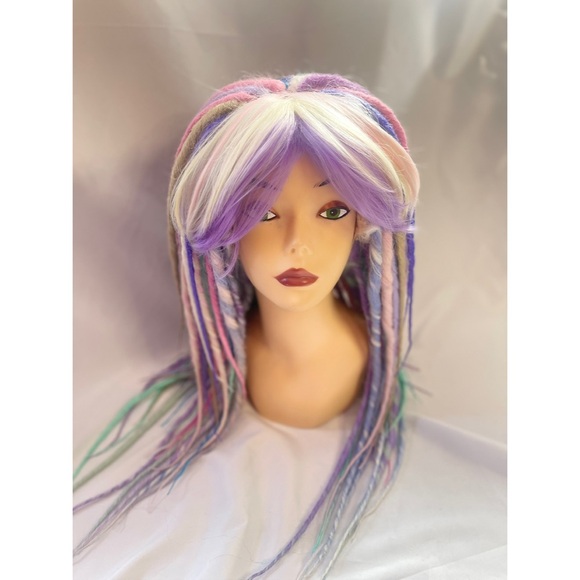 Pastel Synthetic Dread Wig - Picture 2 of 7